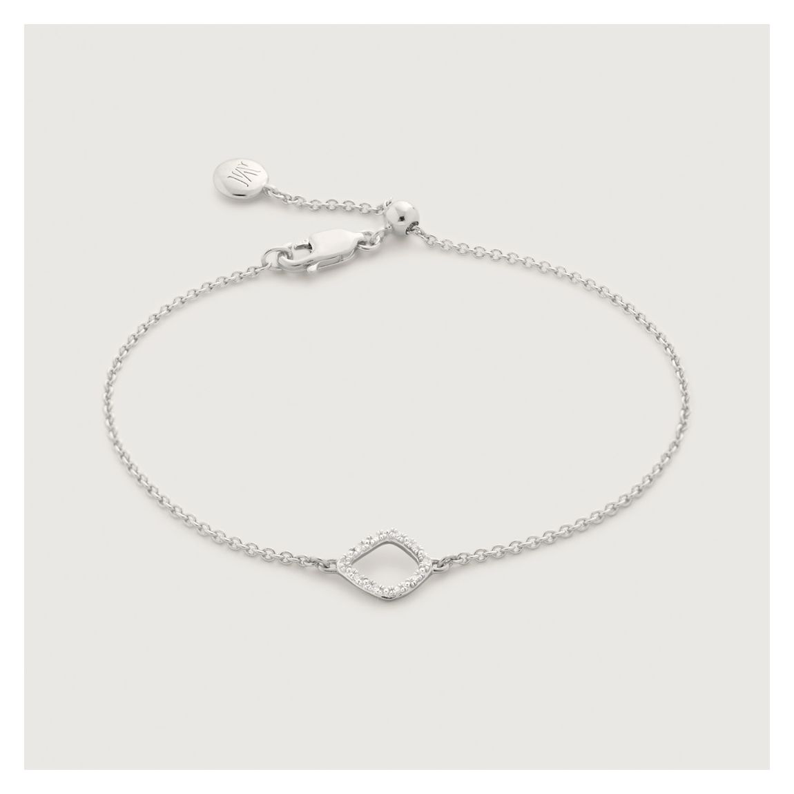 Silver Riva Mini Kite Bracelet main product photo