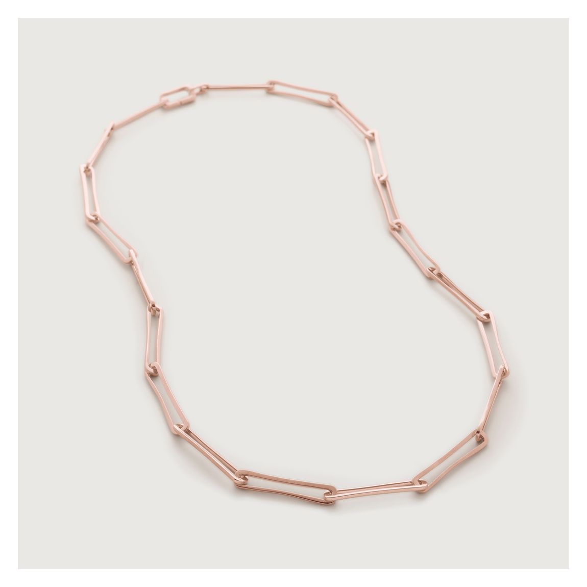 Rose Gold Long Link Necklace main product photo