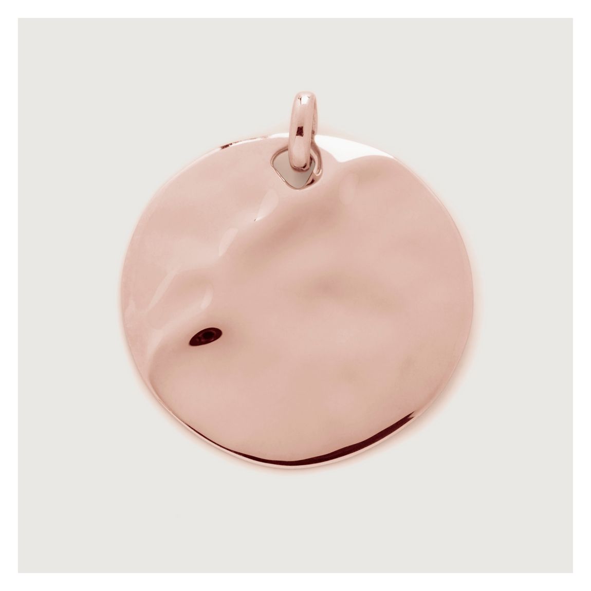 Rose Gold Siren Shore Pendant Charm main product photo