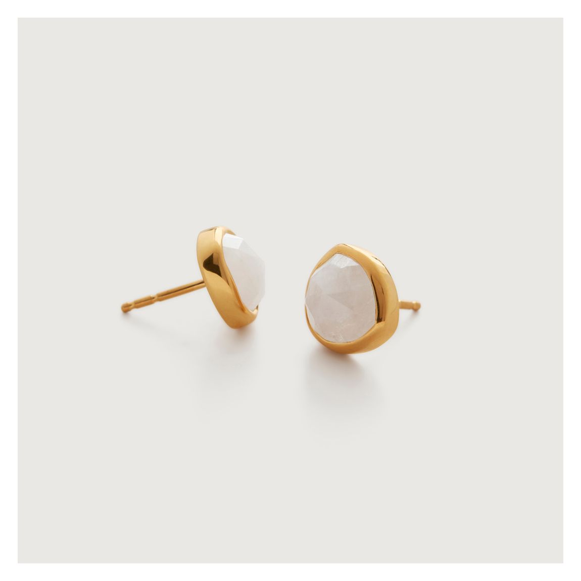 Gold Siren Stud Earrings main product photo