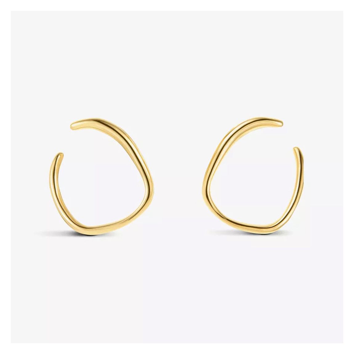 Gold Plated Nura Reef Wrap Earrings main product photo