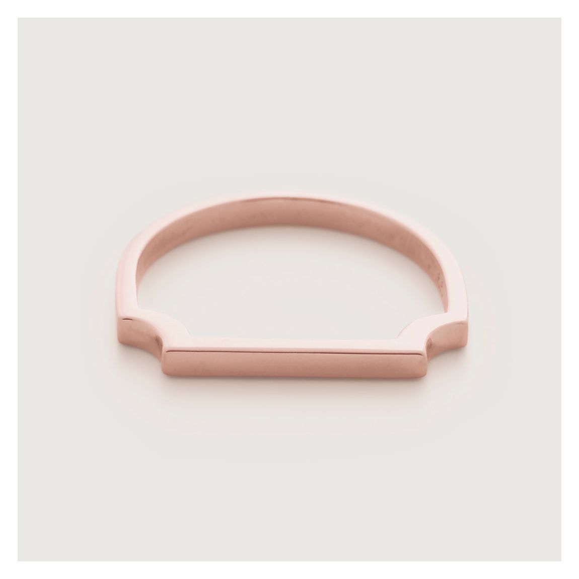 Rose Gold Signature Thin Ring main product photo