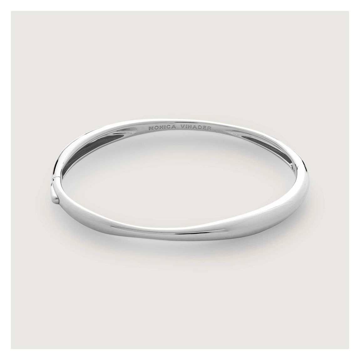 Silver Nura Reef Thin Bangle main product photo
