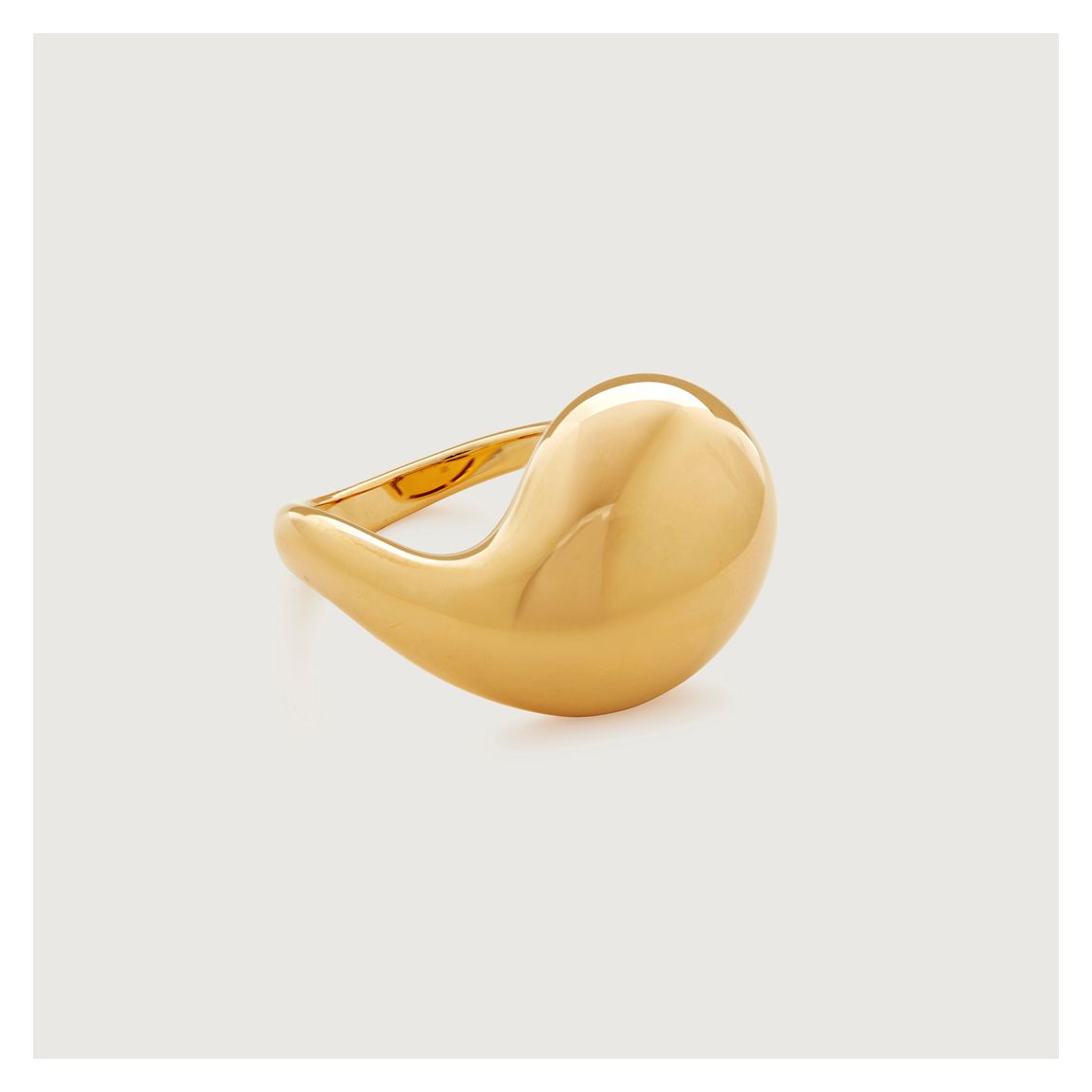 Gold Plated Nura Wrap Ring main product photo
