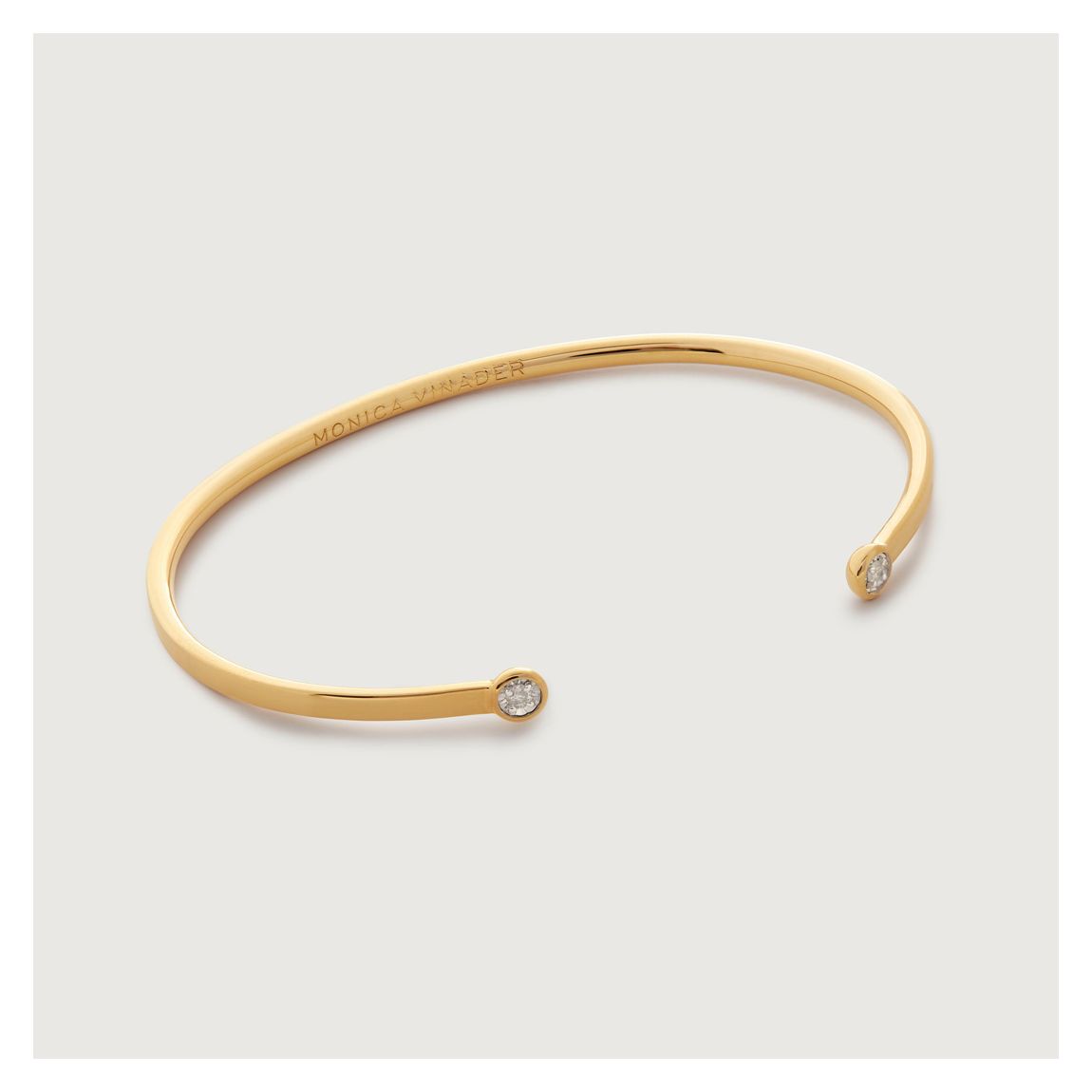 Gold Diamond Essential Cuff main product photo