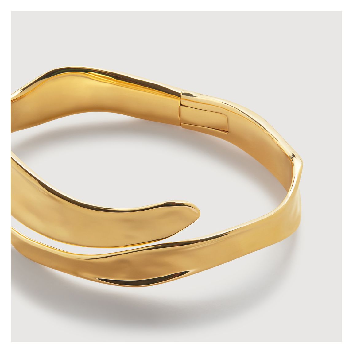 Gold The Wave Wrap Cuff main product photo