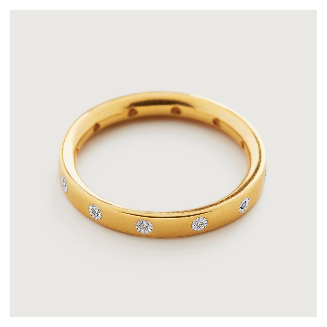 Gold Plated Fiji Gem Diamond Ring main product photo