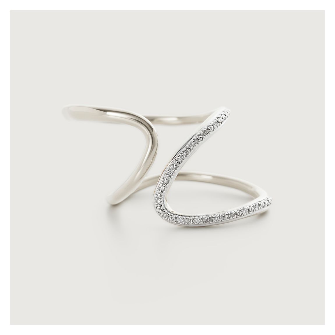 Diamond Riva Open Wrap Ring main product photo