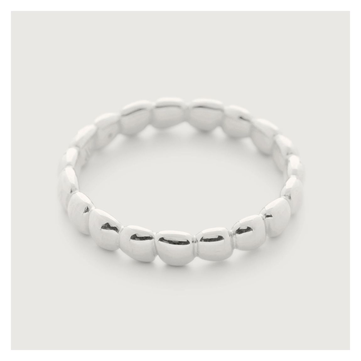 Silver Nura Teardrop Eternity Ring main product photo
