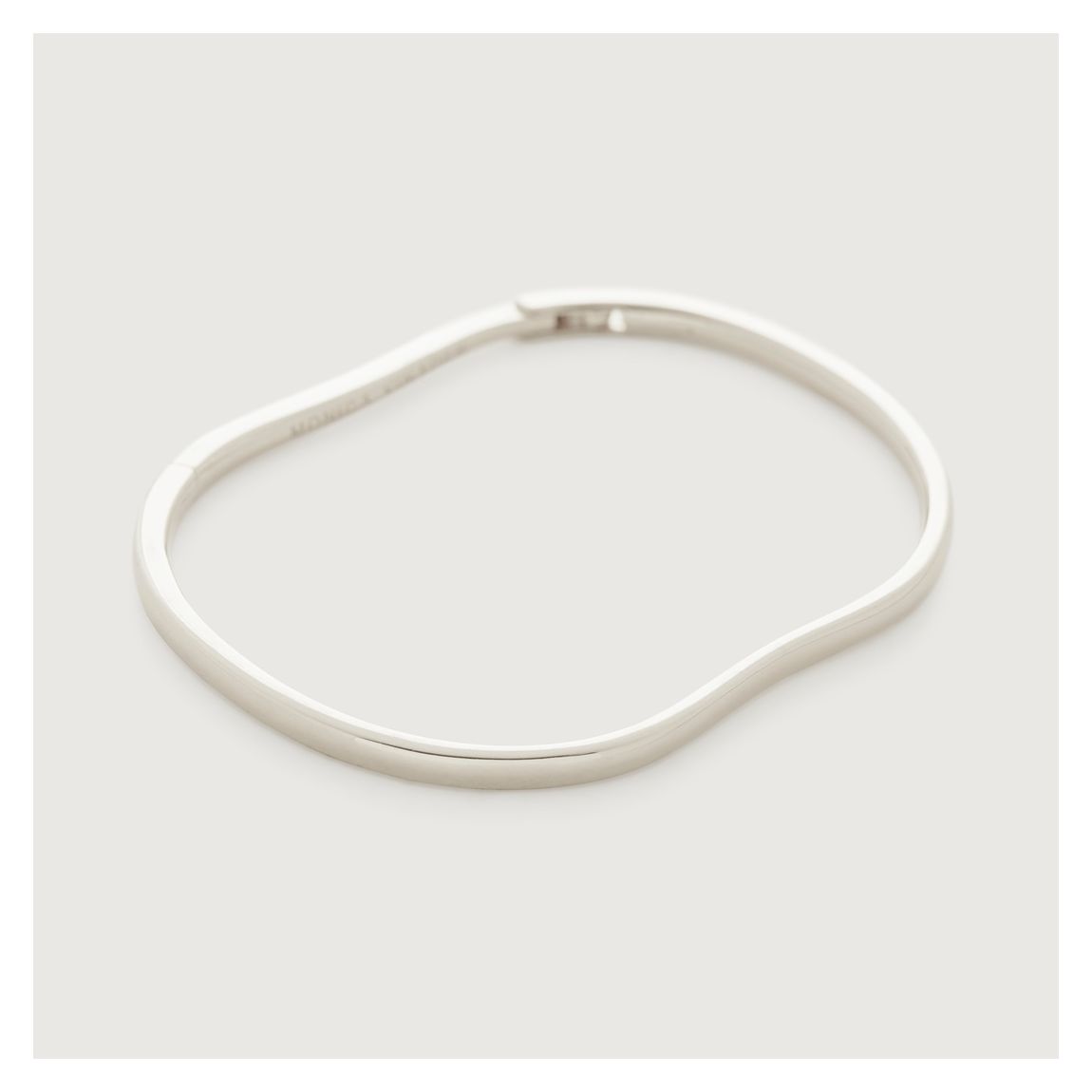 Silver Alta Capture Charm Bangle main product photo