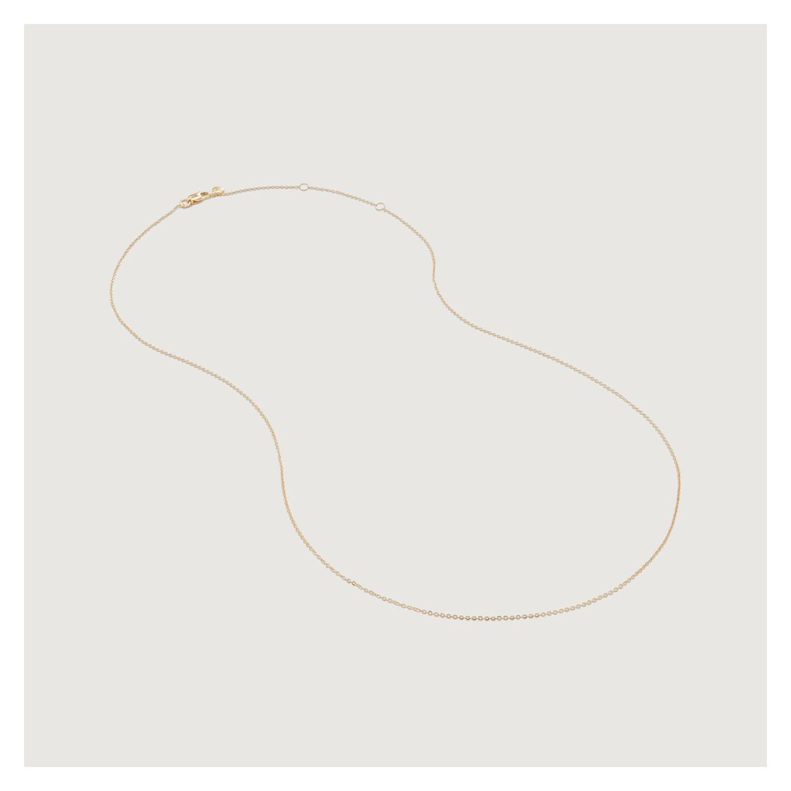 Gold Super Fine Chain Necklace main product photo