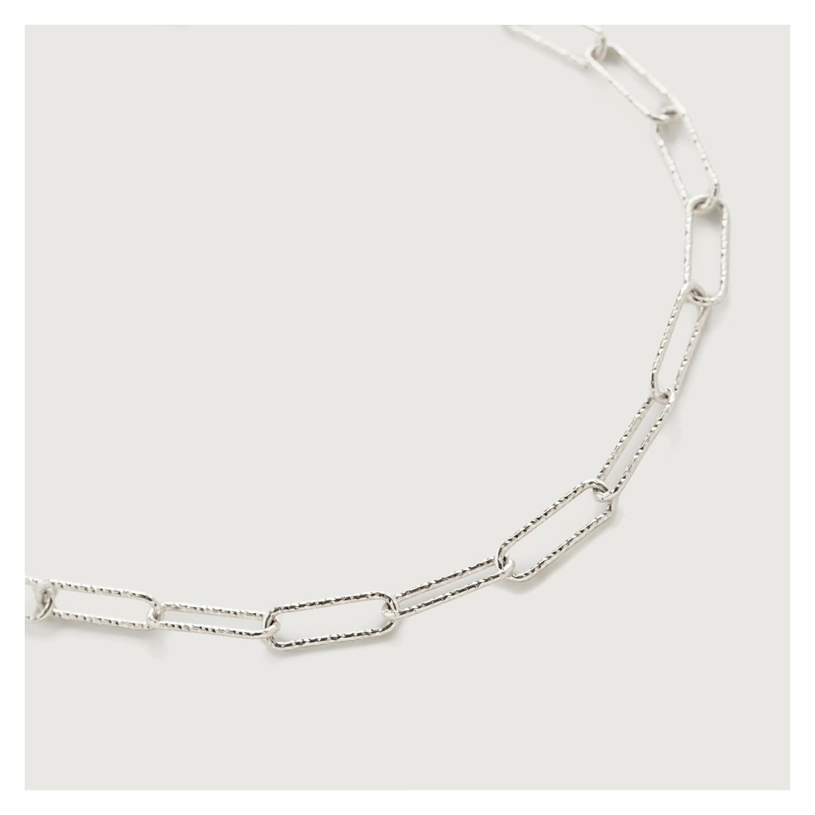 SS Alta Textured Chain Necklace main product photo