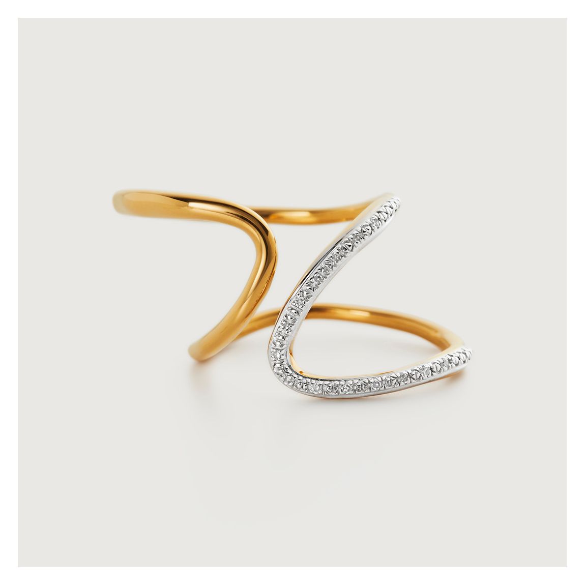 Diamond Riva Open Wrap Ring main product photo