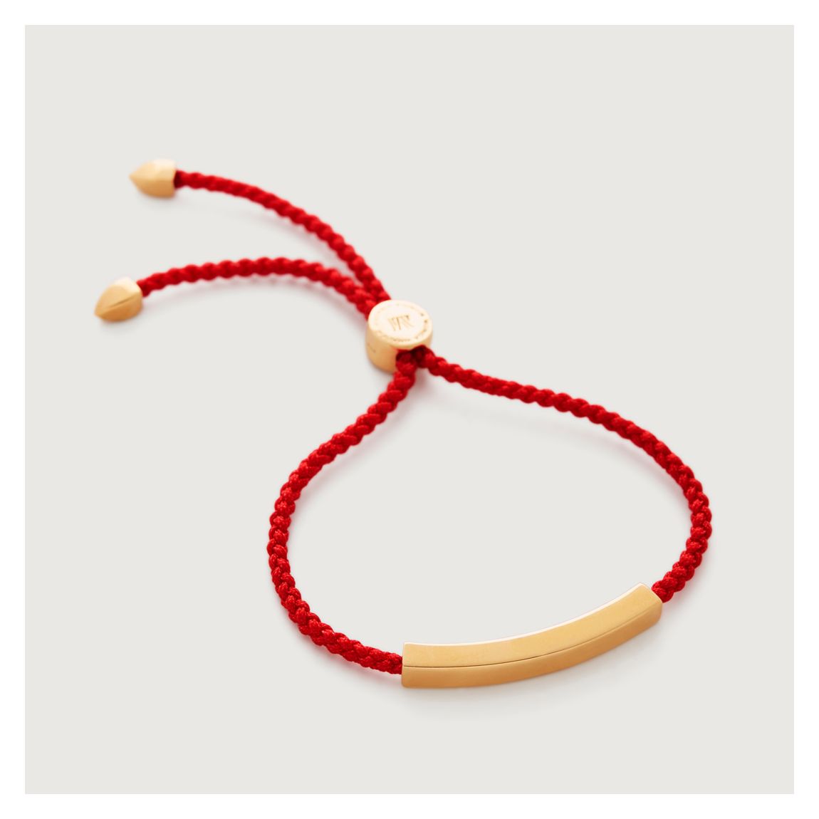 Coral Gold Plated Linear Friendship Bracelet main product photo