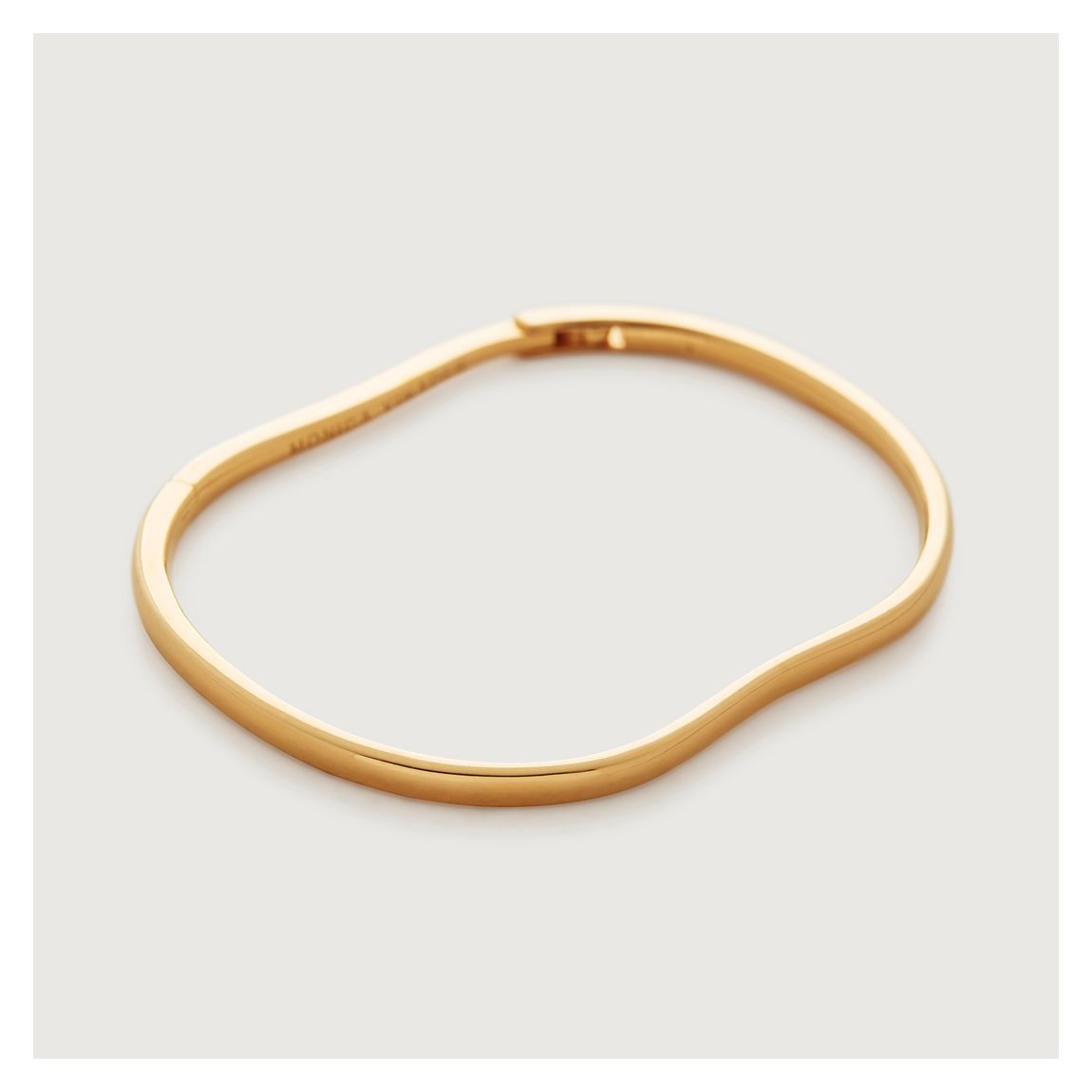 Gold Capture Charm Bangle main product photo