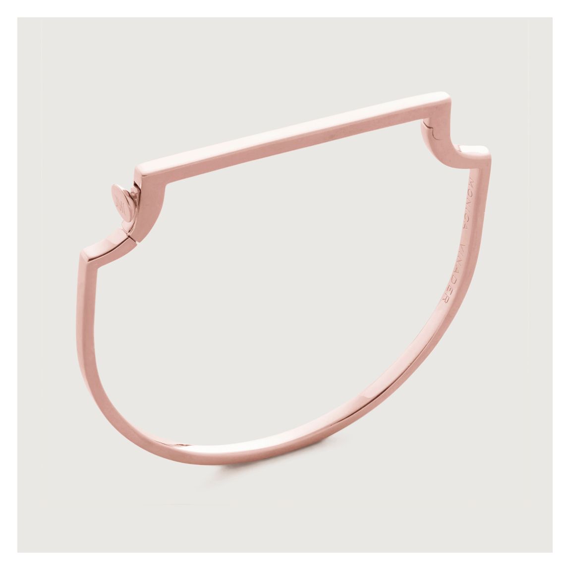 Rose Gold RP Signature Skinny Bangle main product photo