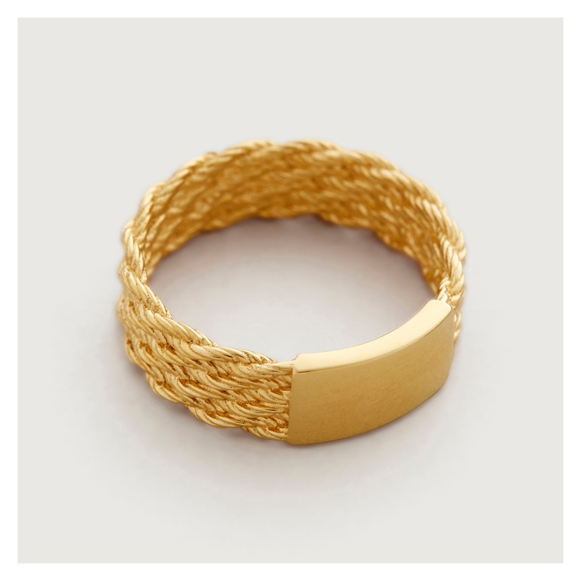 Gold Corda Ring main product photo