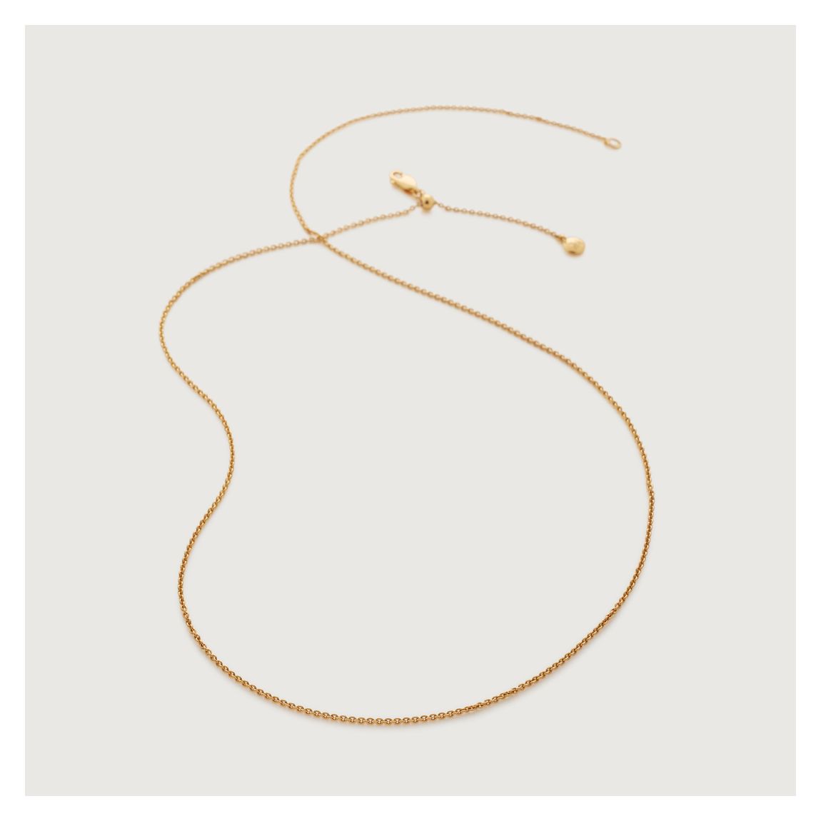 Gold Vermeil Fine Chain Necklace main product photo