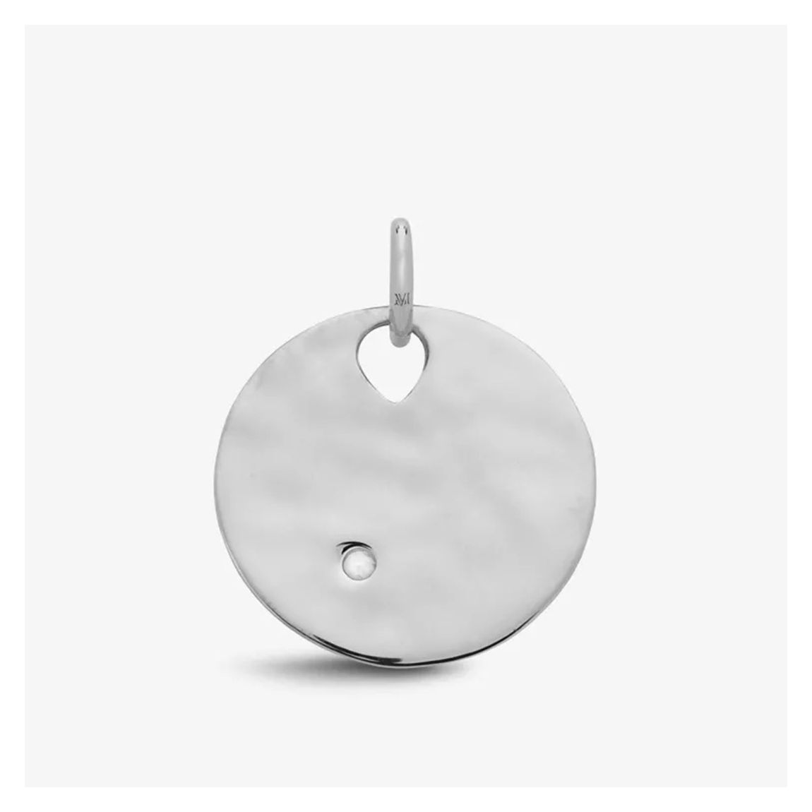 Silver Ziggy Gemstone Pendant Charm main product photo