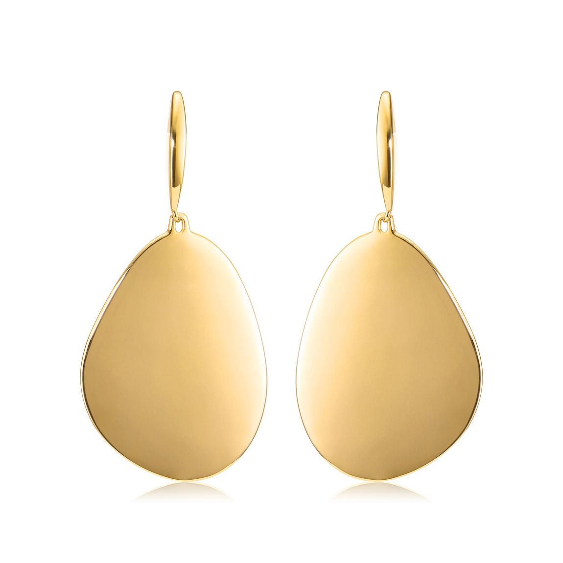 Gold Plated Nura Teardrop Cocktail Earrings main product photo