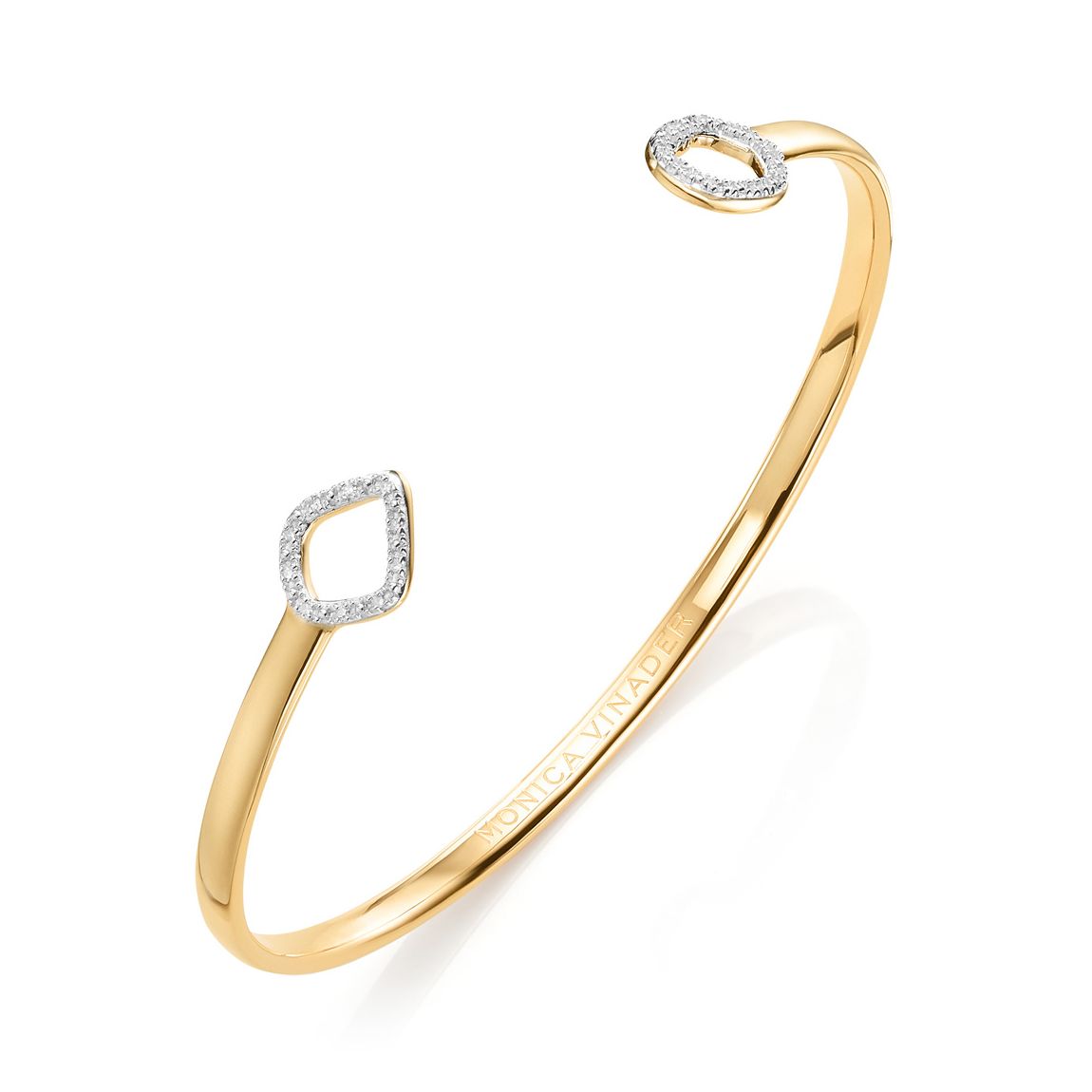 Gold Riva Mini Kite and Mini Circle Cuff main product photo