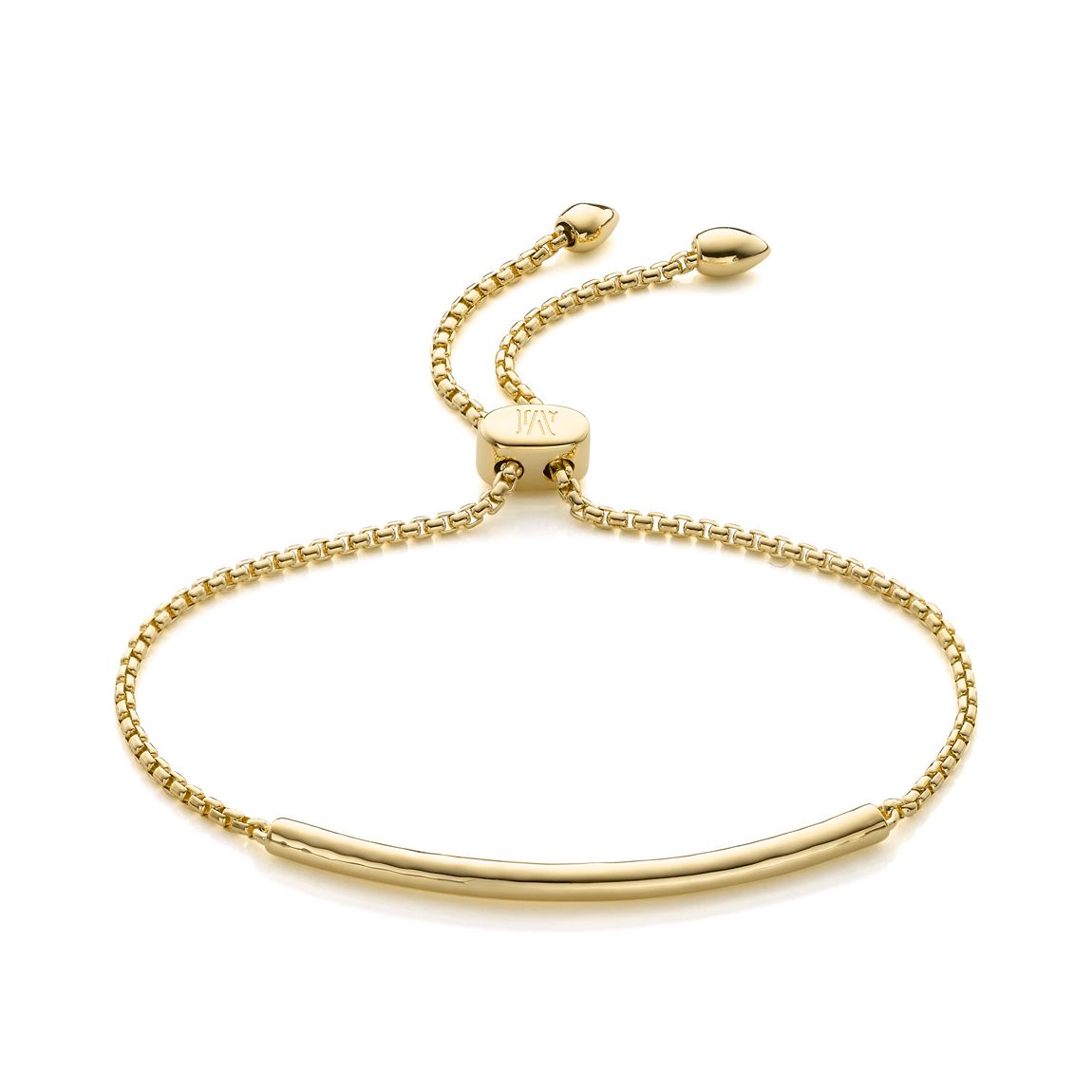 Gold Esencia Mini Chain Bracelet main product photo