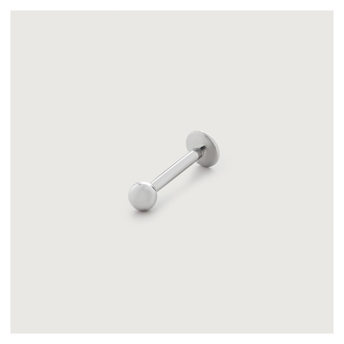 TT Ball Single Labret Earring 8mm main product photo