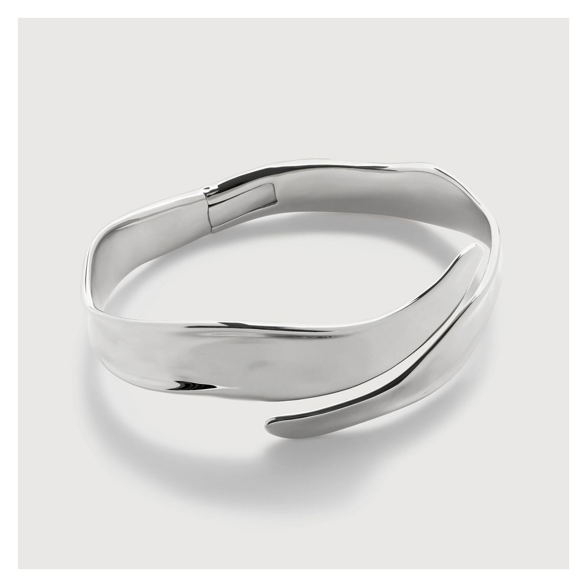Silver The Wave Wrap Cuff main product photo