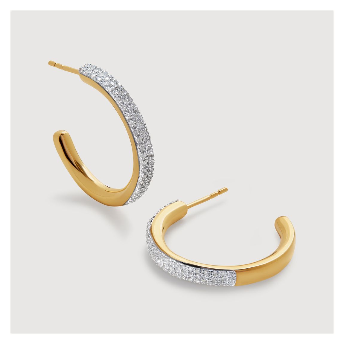 Gold Vermeil Fiji Large Hoop Earrings main product photo
