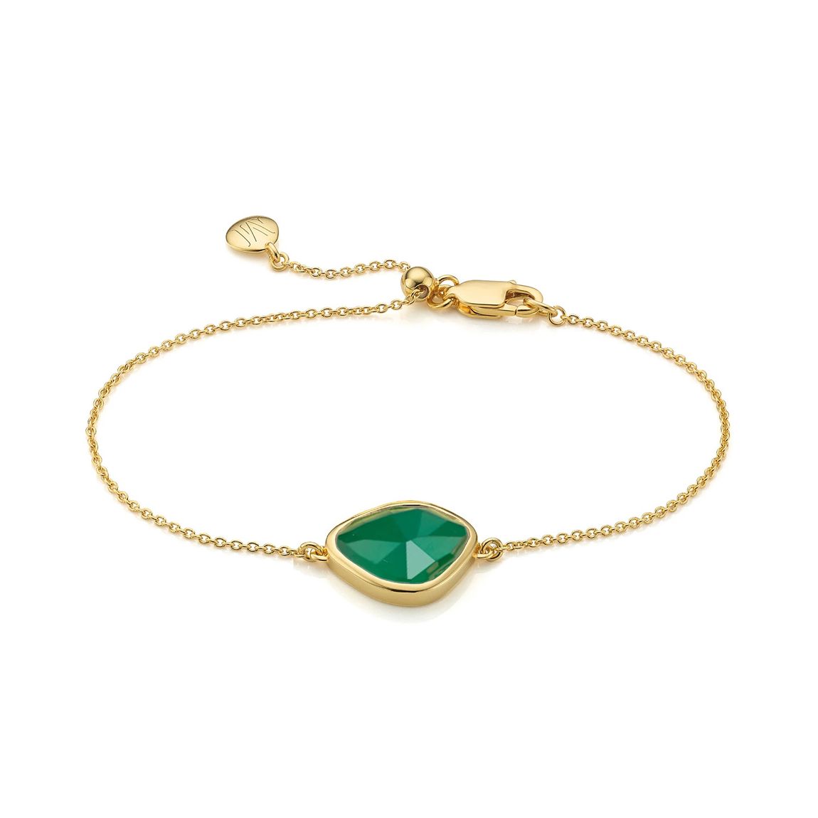 Green Onyx Gemstone Essential Tennis Bracelet main product photo