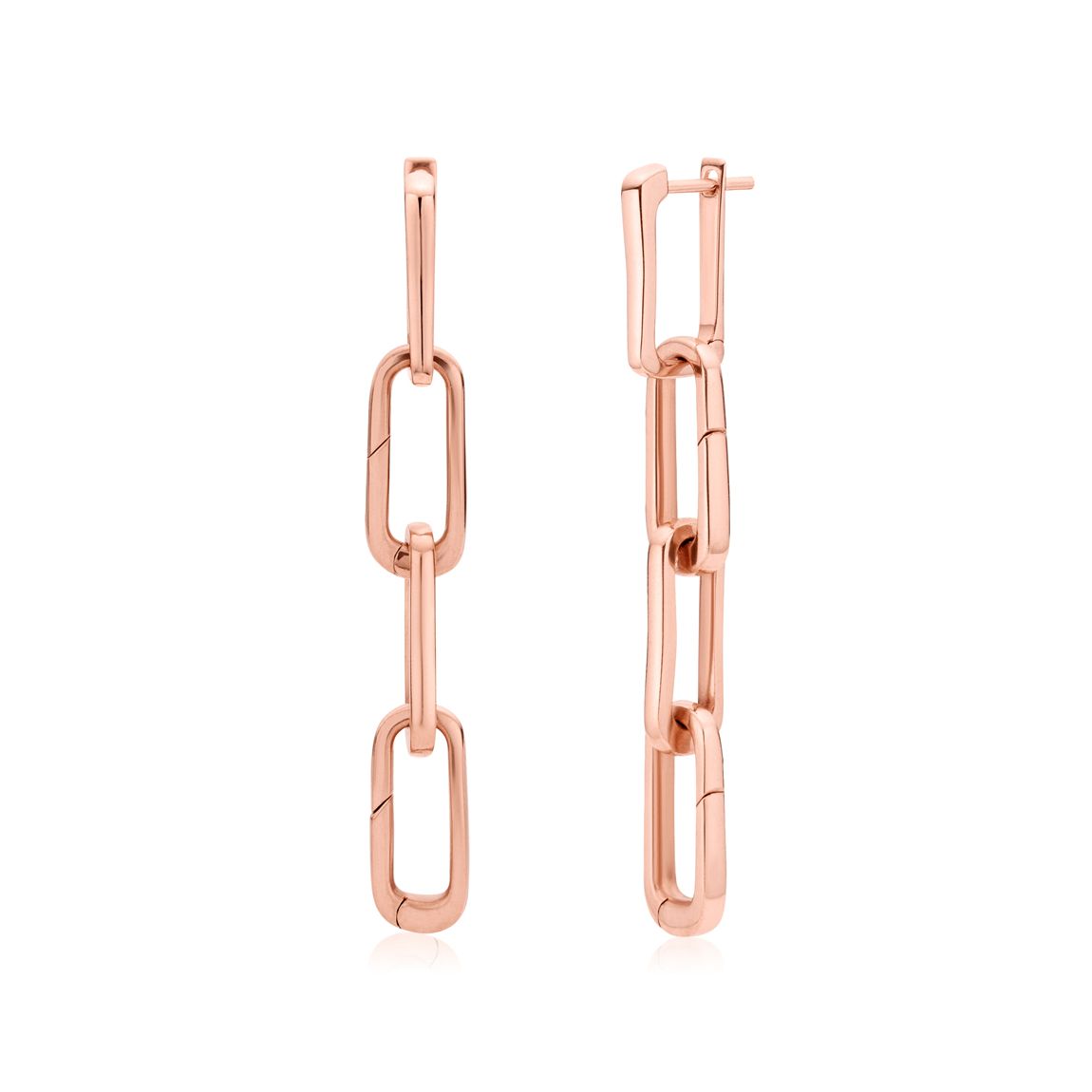 Rose Gold Alta Capture Charm Cocktail Earrings main product photo