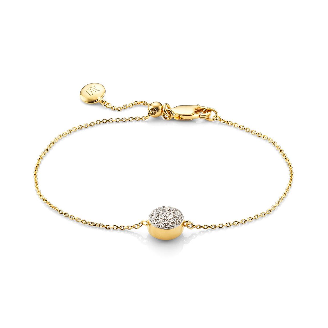 Gold Fiji Button Bracelet main product photo