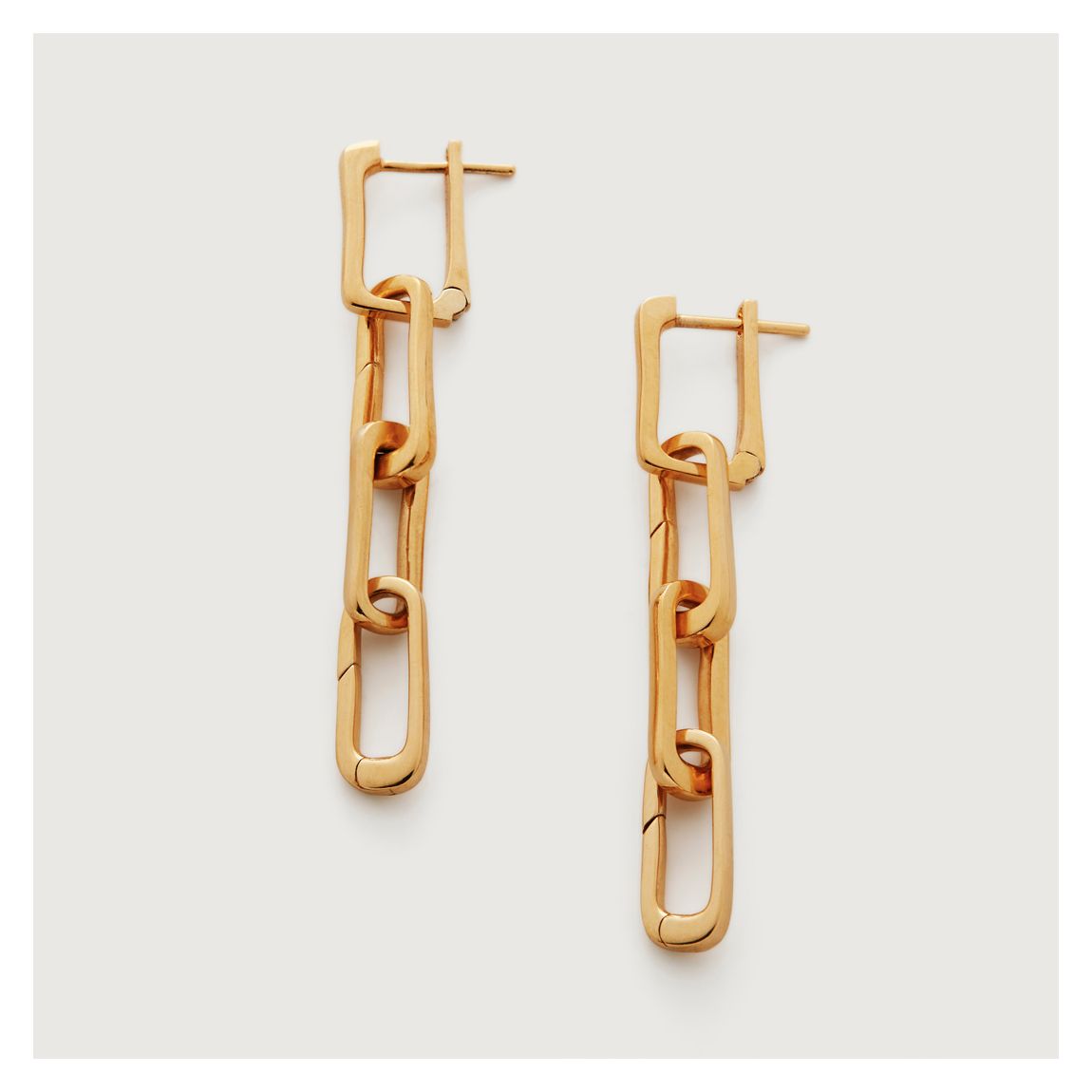 Gold Capture Charm Cocktail Earrings main product photo