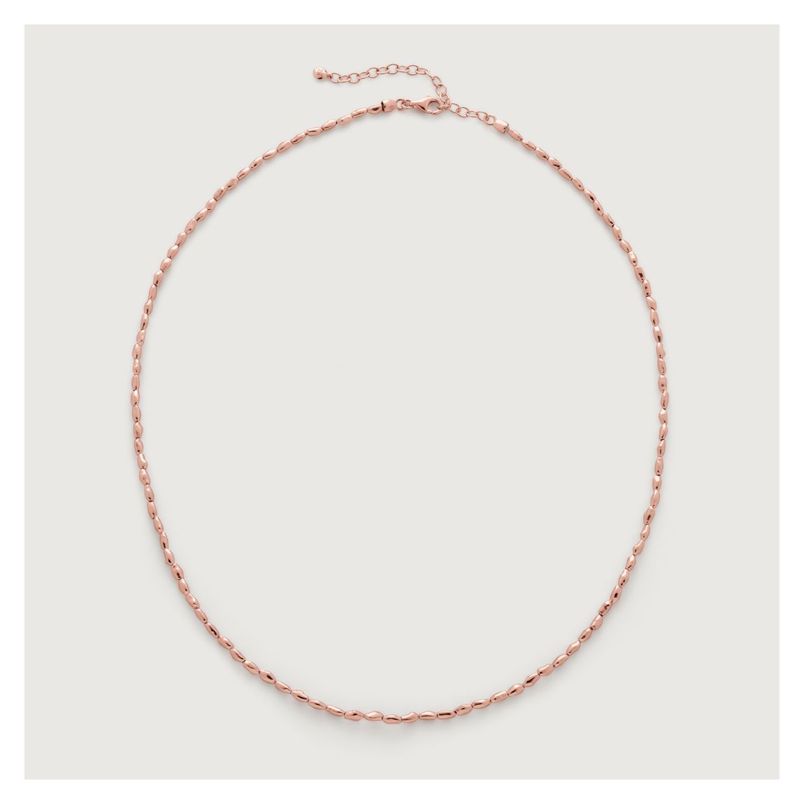 Rose Gold Mini Nugget Necklace main product photo