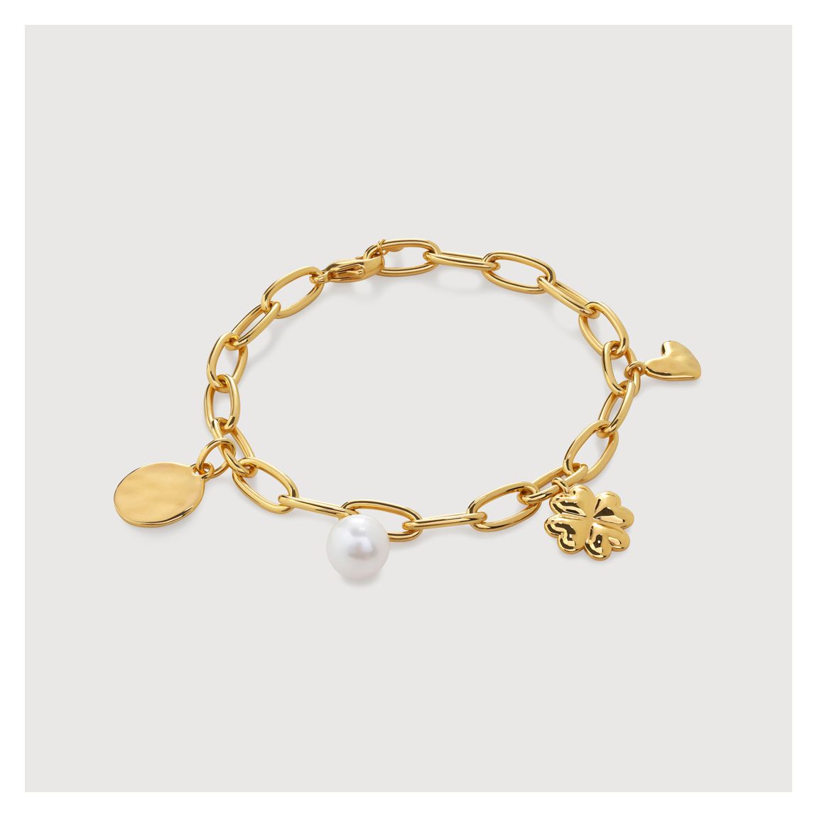 Pearl Lucky Charm Bracelet main product photo