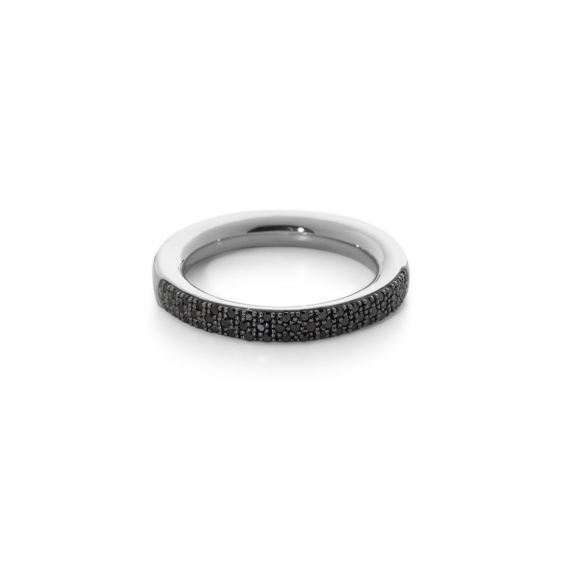 Black Diamond Fiji Full Diamond Pave Ring main product photo