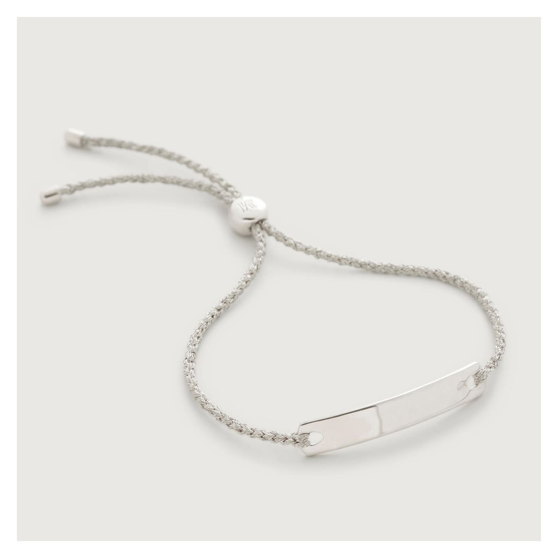 Silver Metallica Havana Mini Friendship Bracelet main product photo