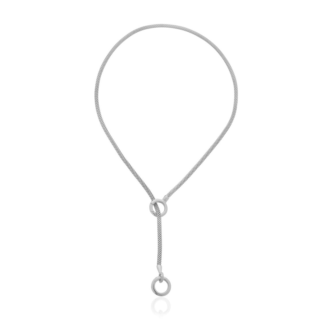 Silver Doina Lariat Necklace main product photo