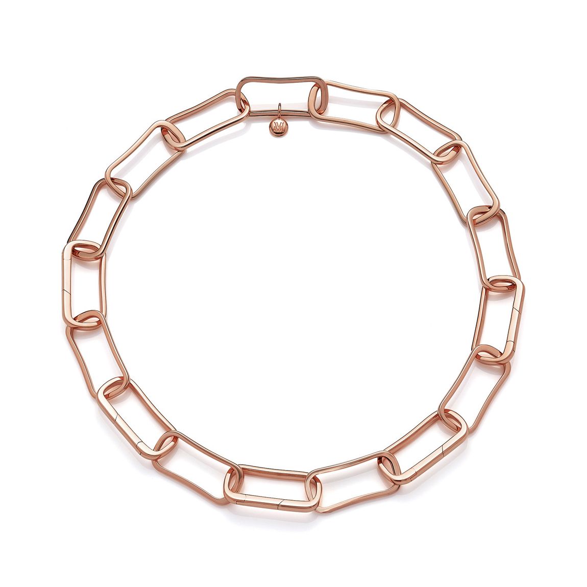 Rose Gold Capture Large Link Necklace main product photo