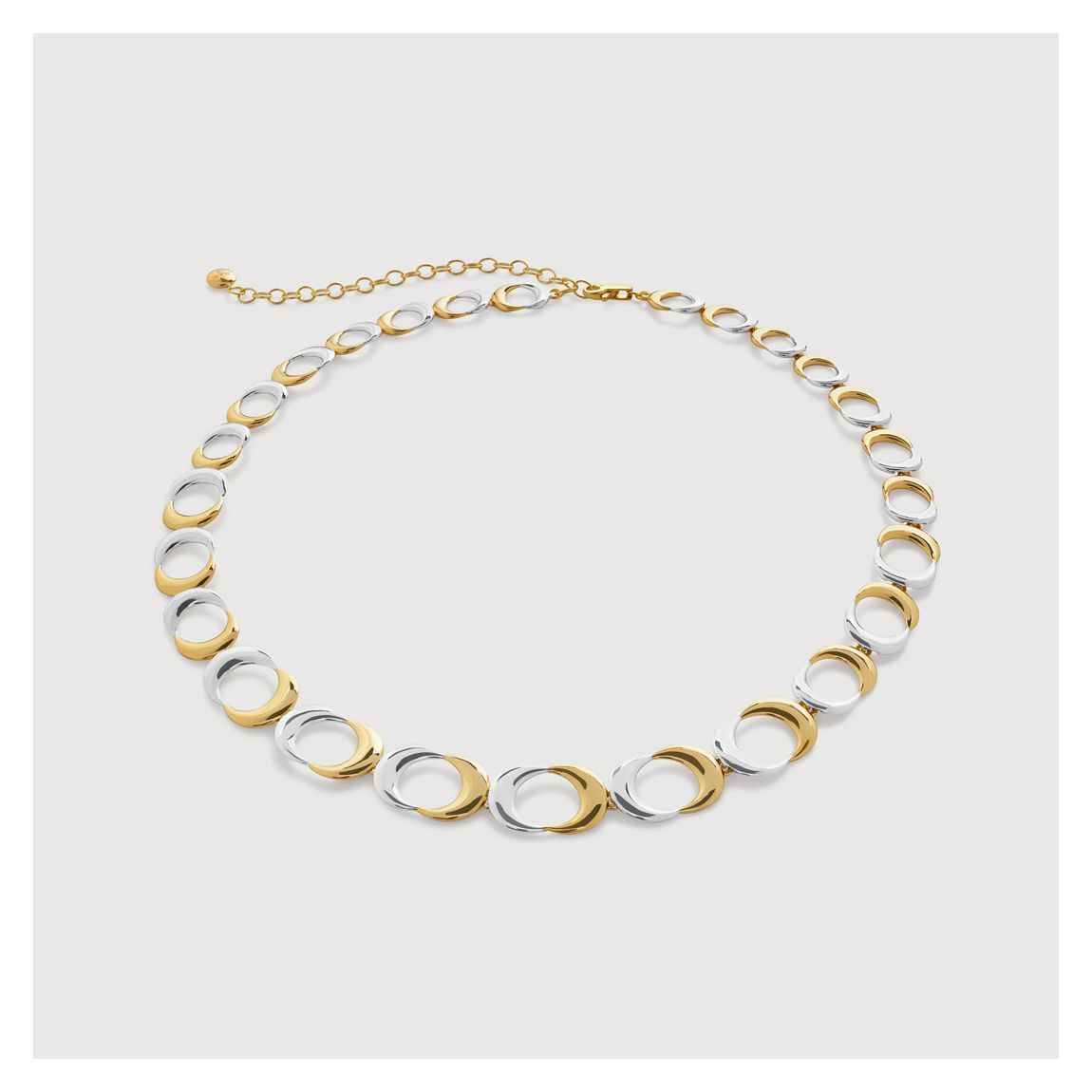 Kissing Moon Adjustable Chain Necklace main product photo