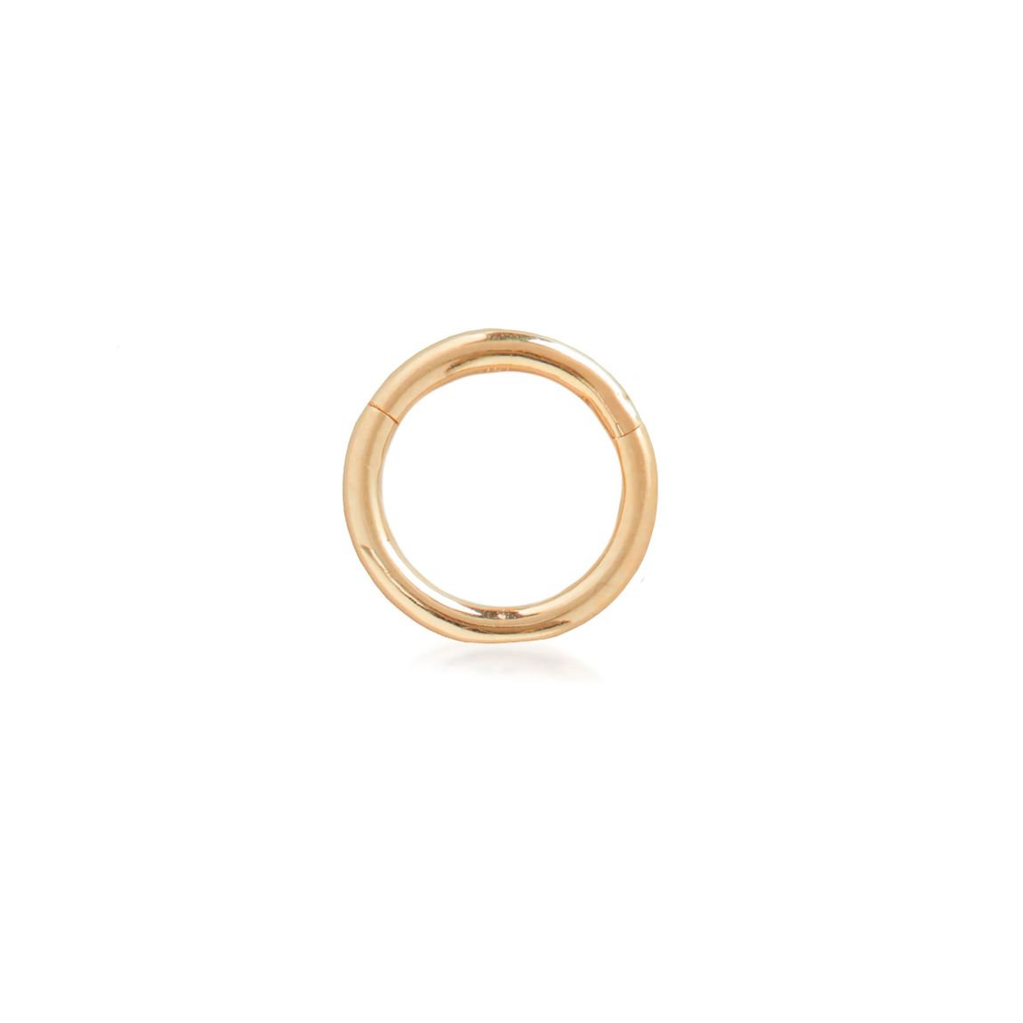 Gold Infinity Single Mini Huggie Earring 8mm main product photo