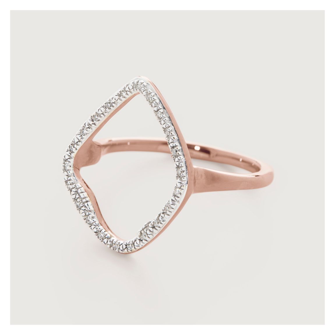 Riva Hoop Cocktail Ring main product photo