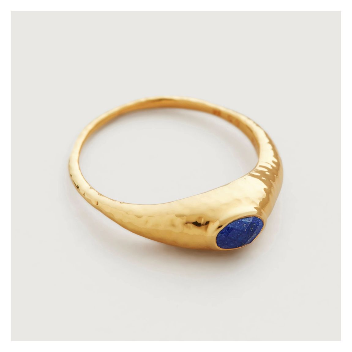 Lapis Gold Plated Deia Gemstone Ring main product photo