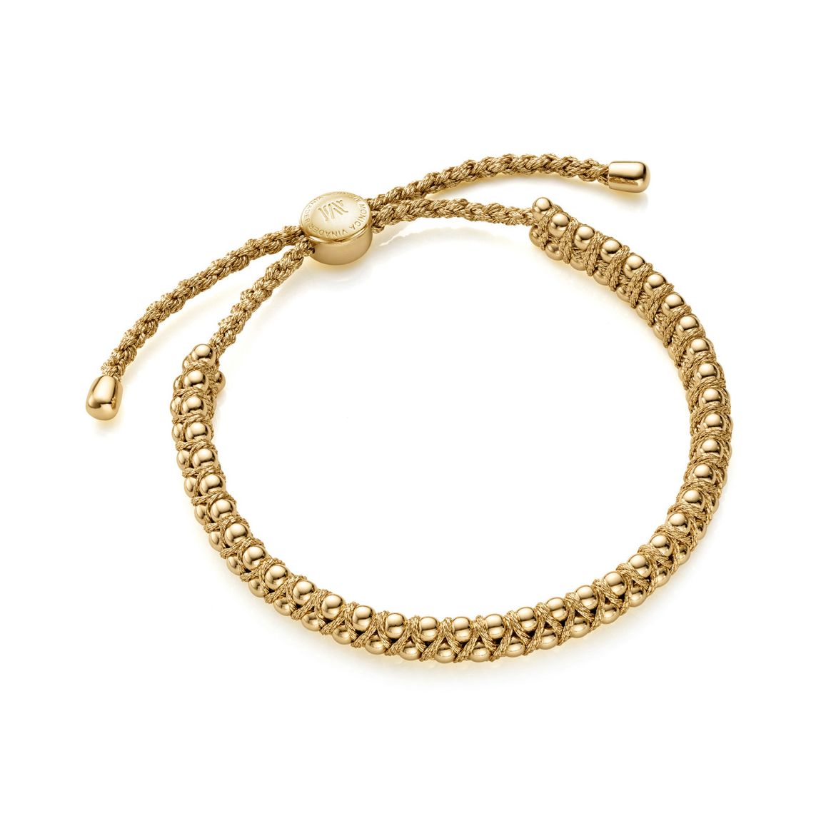 Gold Metallica Gold Plated Rio Friendship Bracelet main product photo