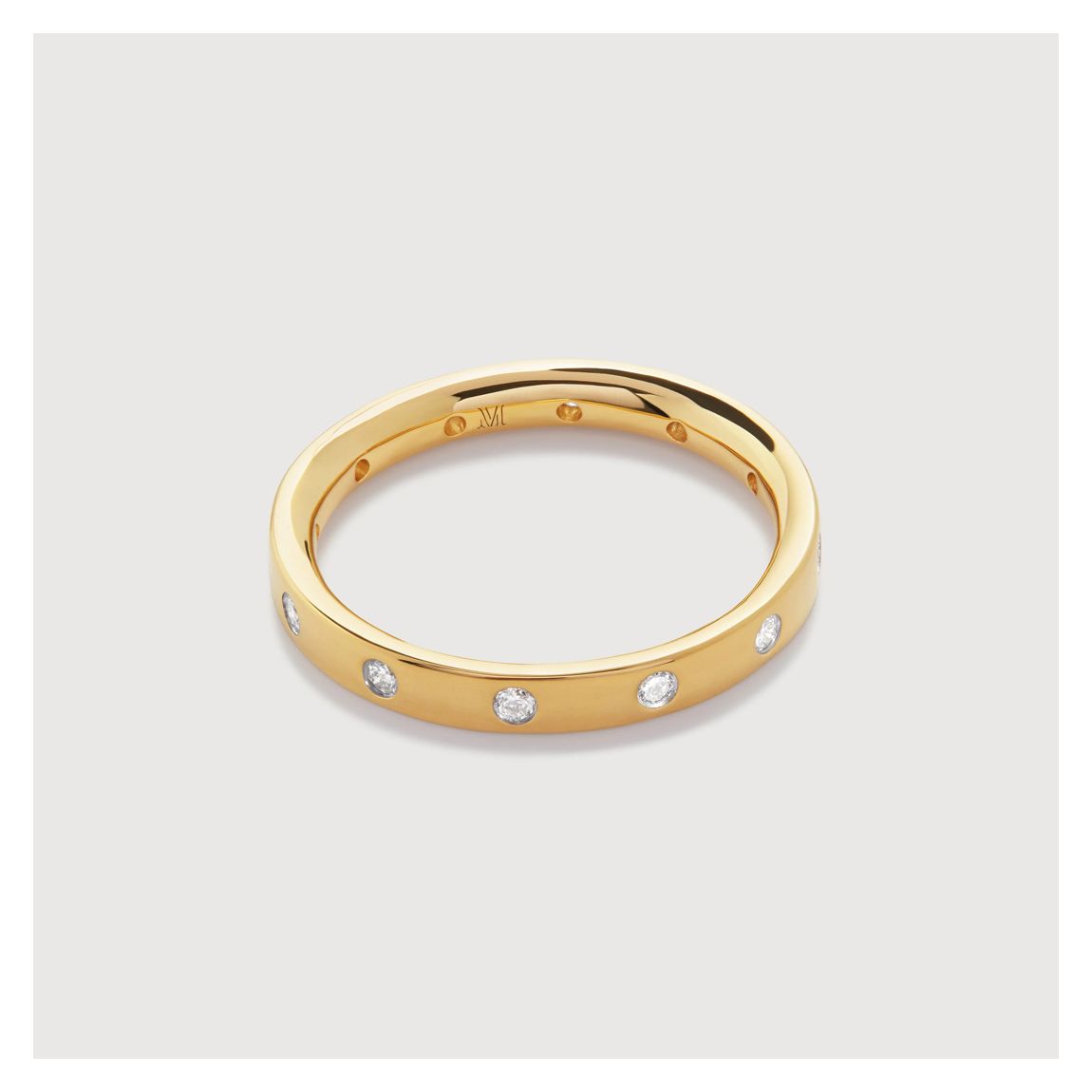 Gold Fiji Gem Lab Grown Diamond Ring main product photo