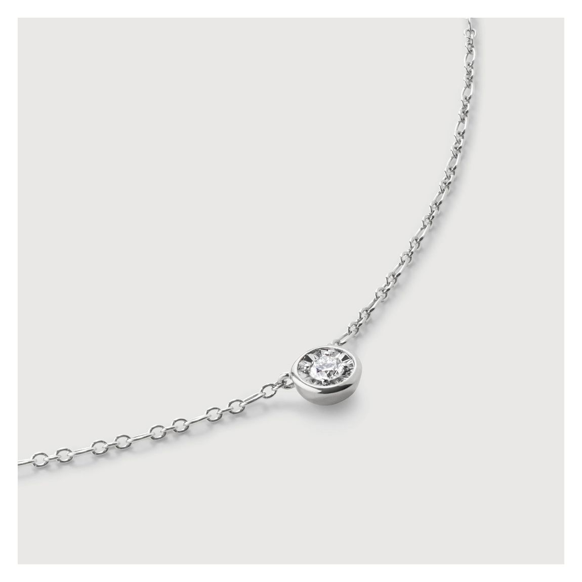 Large Lab Grown Diamond Essentials Necklace main product photo