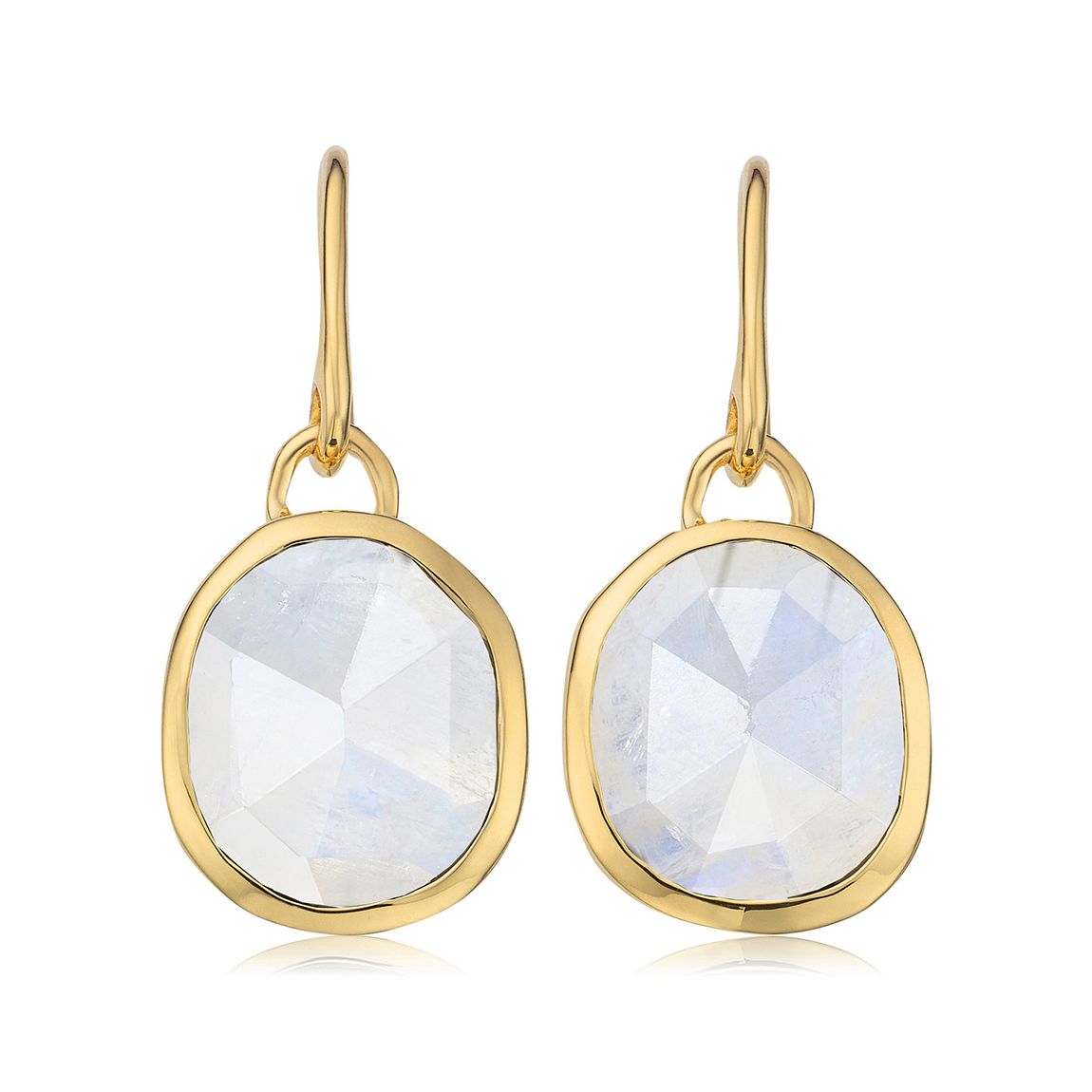Moonstone Siren Wire Earrings main product photo