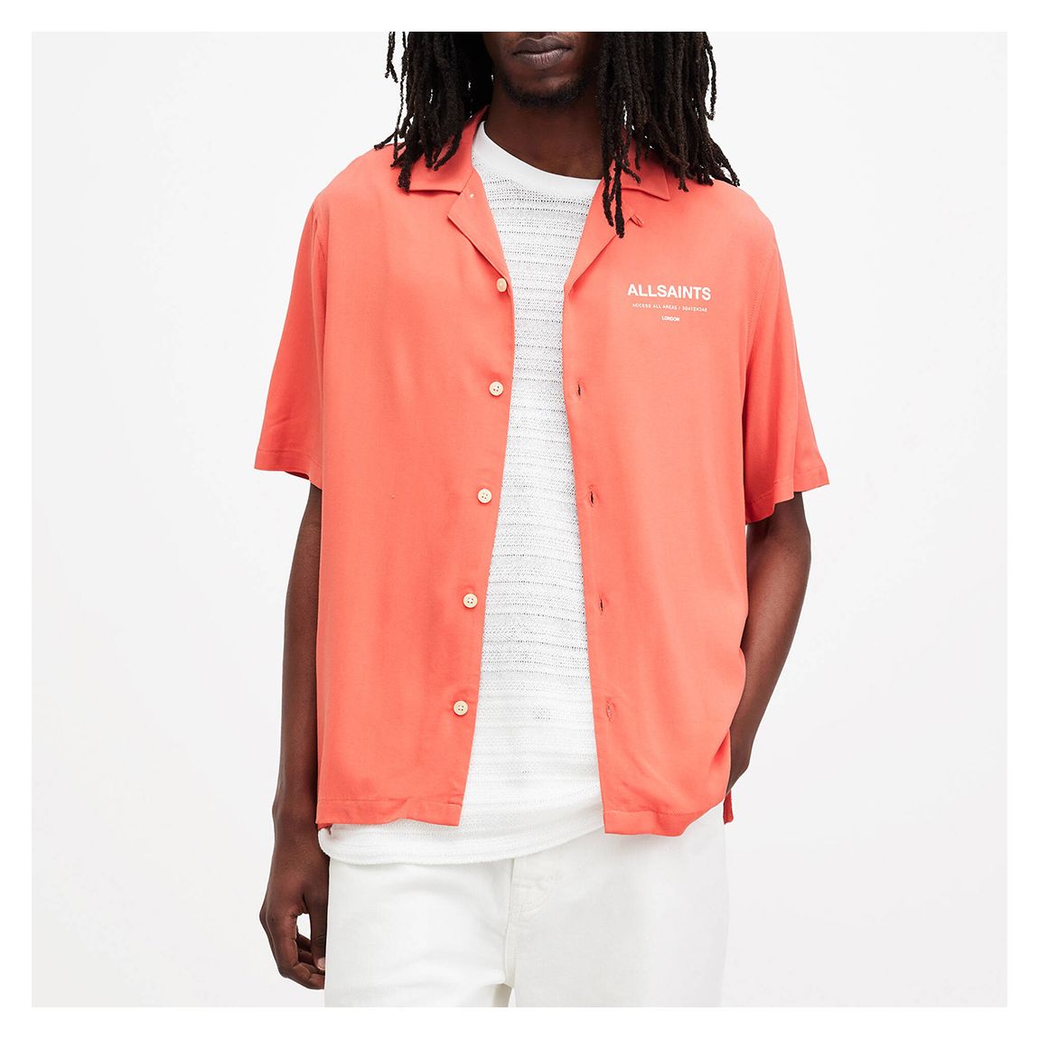 Orange Access Short Sleeve Shirt main product photo