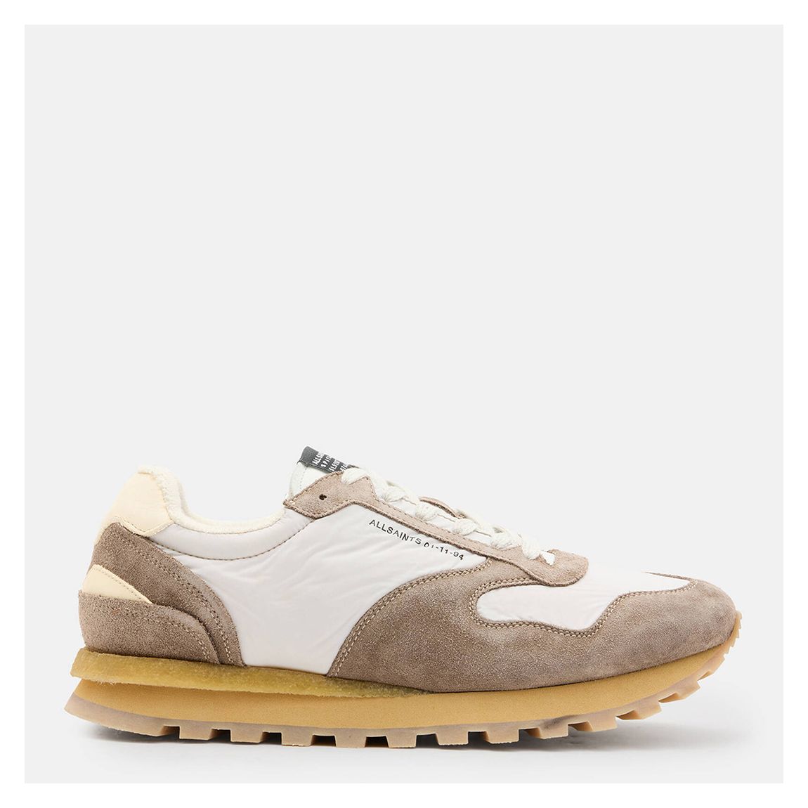 Beige Rimini Contrast Low Top Trainers main product photo