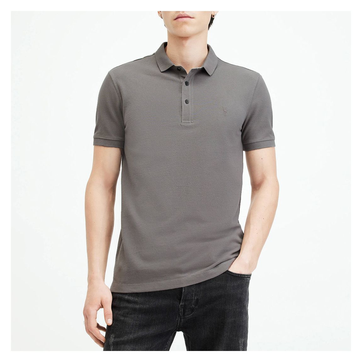 Grey Reform Classic Polo Shirt main product photo